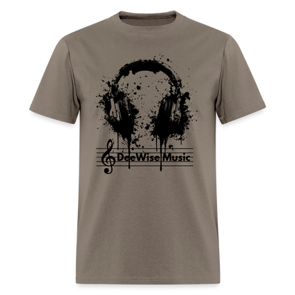 DeeWise Music - Headphones T-Shirt - safari