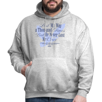 God is with Us - Men's Hoodie - heather gray