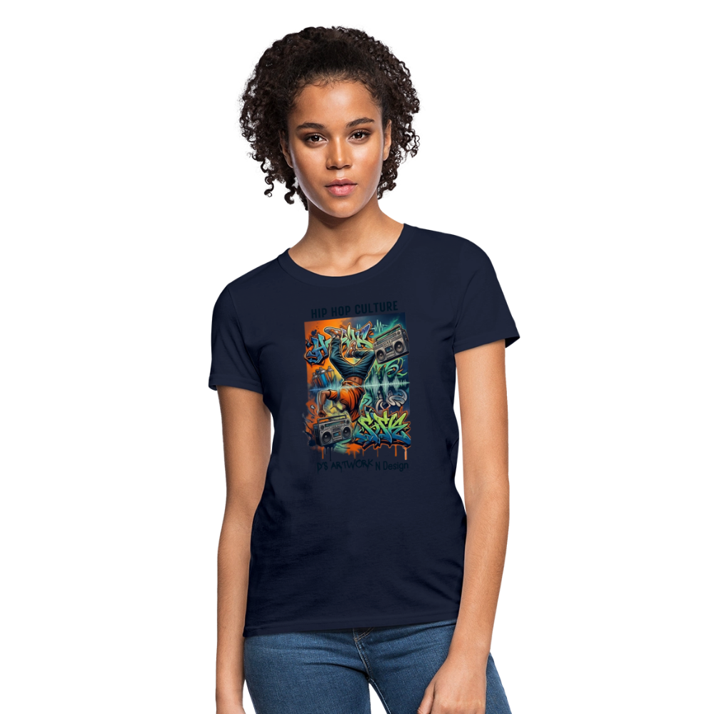 Hip Hop Culture - Women's T-Shirt - navy