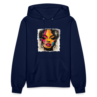 Pop Culture Woman 2 - Women's  Hoodie - navy