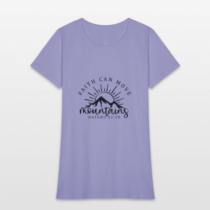 Faith Can - Women's T-Shirt - lavender