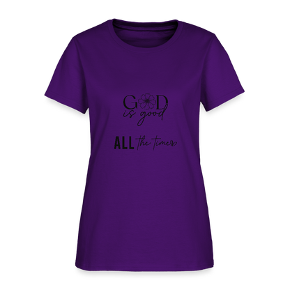 God is Good-Women's short Sleeve T-Shirt - purple
