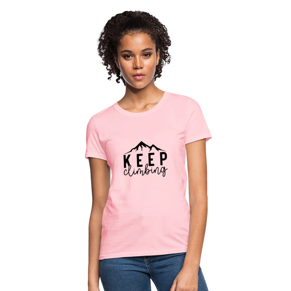 Keep climbing - Women's T-Shirt - pink