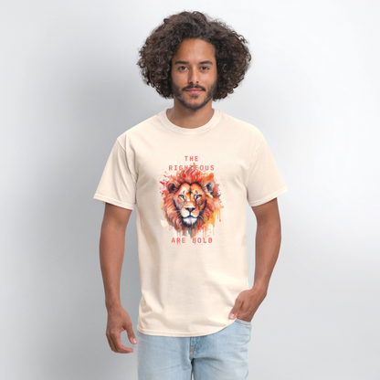Bold Lion - Men's T-Shirt - natural