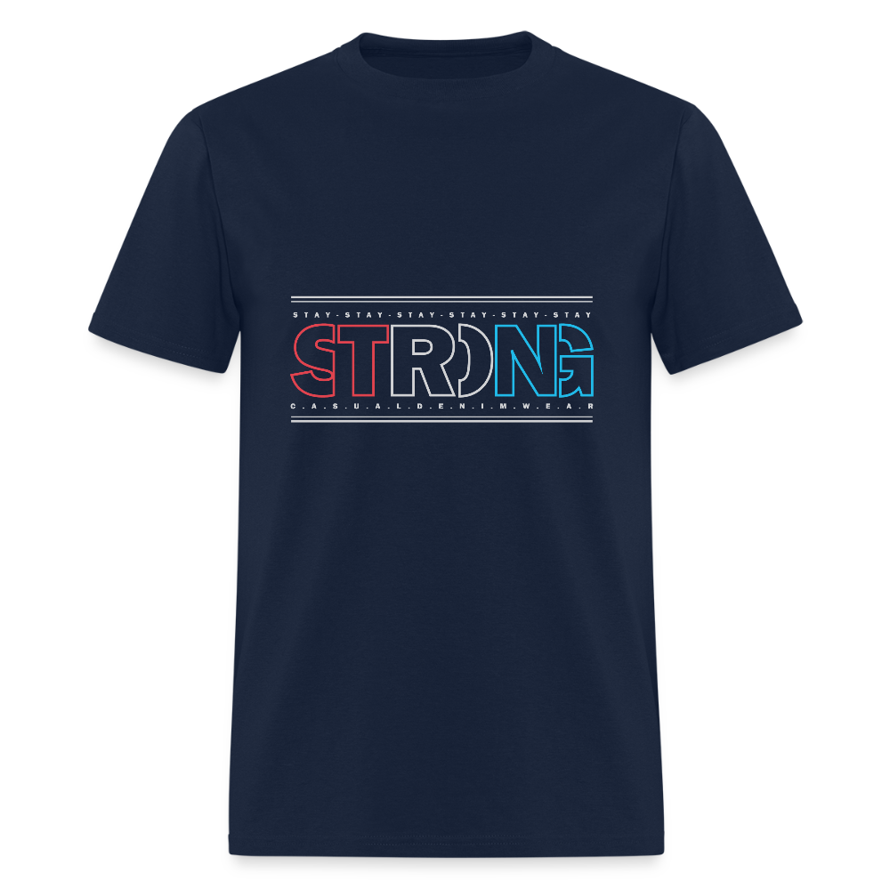 Stay Strong - Men's T-Shirt - navy