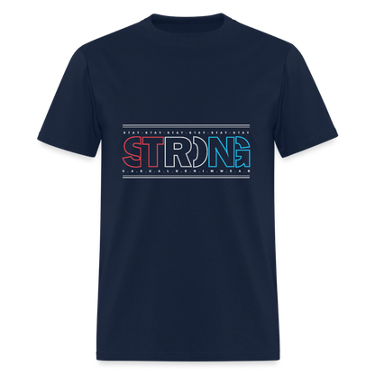 Stay Strong - Men's T-Shirt - navy