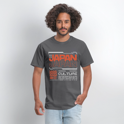 Japan Culture - Men's T-Shirt - charcoal