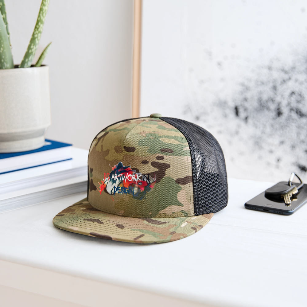 Spray Paint - DS Trucker Hat - MultiCam\black