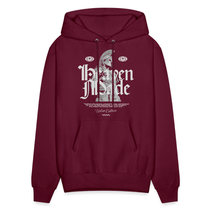 Heaven Made - Men's Hoodie - burgundy