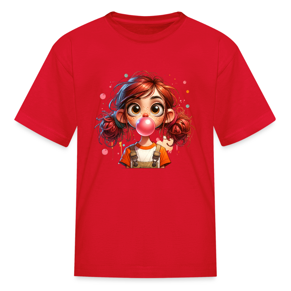 Silly girl - Kids' T-Shirt - red