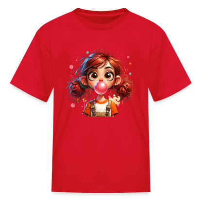 Silly girl - Kids' T-Shirt - red