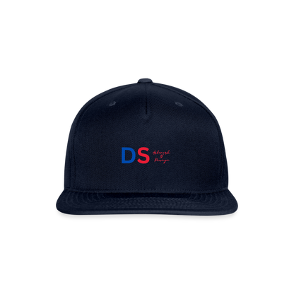 DS Artwork N Design - Snapback Baseball Cap - navy