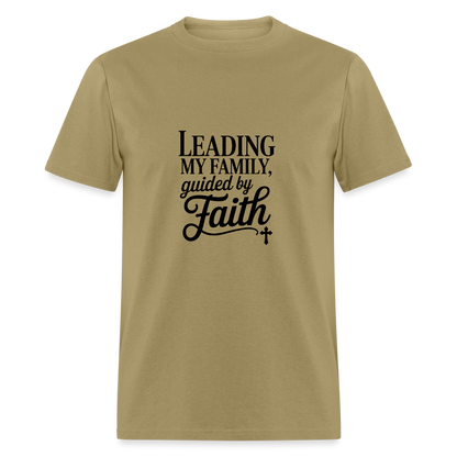Leading Strong - men's t-shirt - khaki