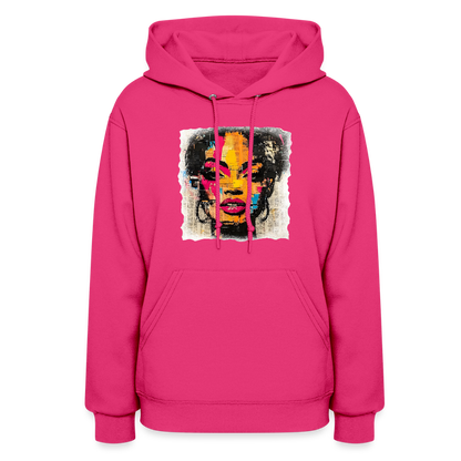 Pop Culture Woman 2 - Women's  Hoodie - fuchsia