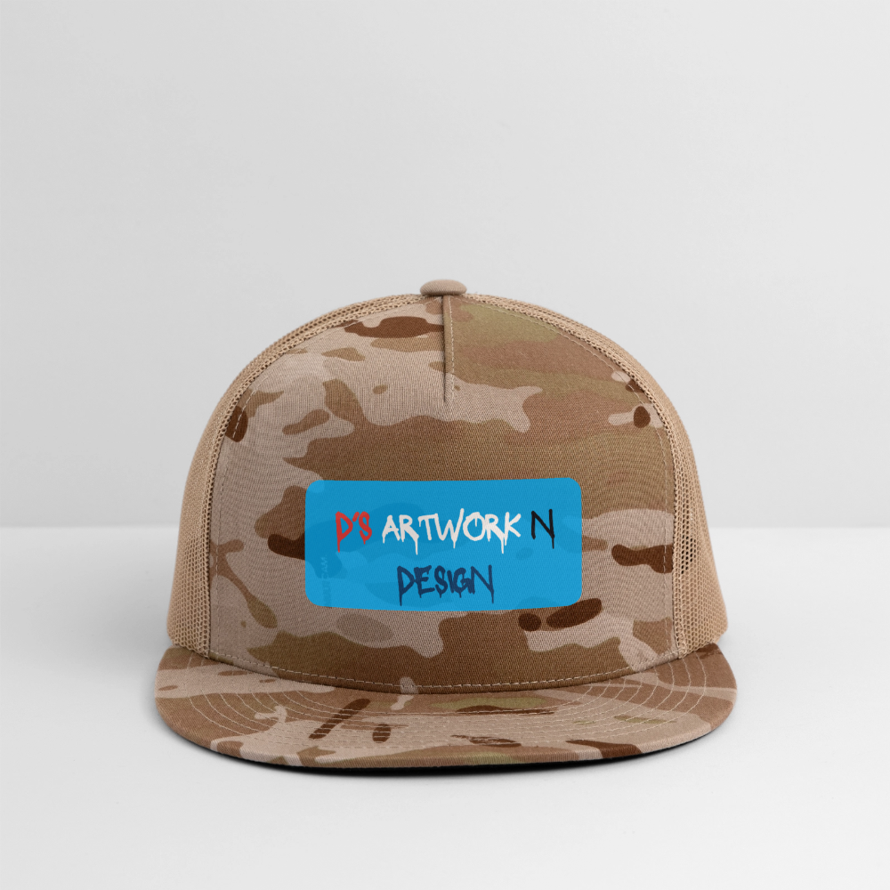 DS Graffiti - Trucker Hat - MultiCam\tan