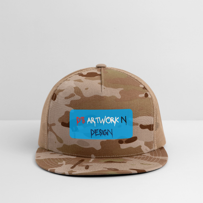 DS Graffiti - Trucker Hat - MultiCam\tan