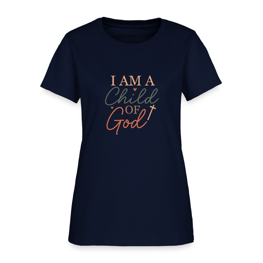 Child of God - Women's T-Shirt - navy
