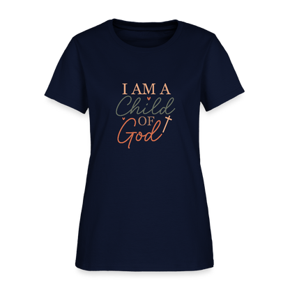 Child of God - Women's T-Shirt - navy