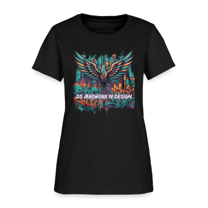 Graffiti Eagle - Women's T-Shirt - black