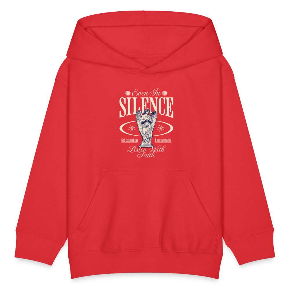 God Speaks - Kids' Hoodie - red
