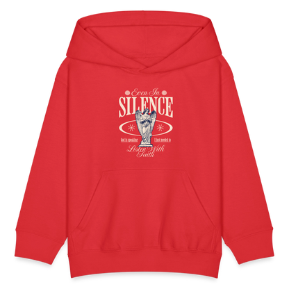 God Speaks - Kids' Hoodie - red