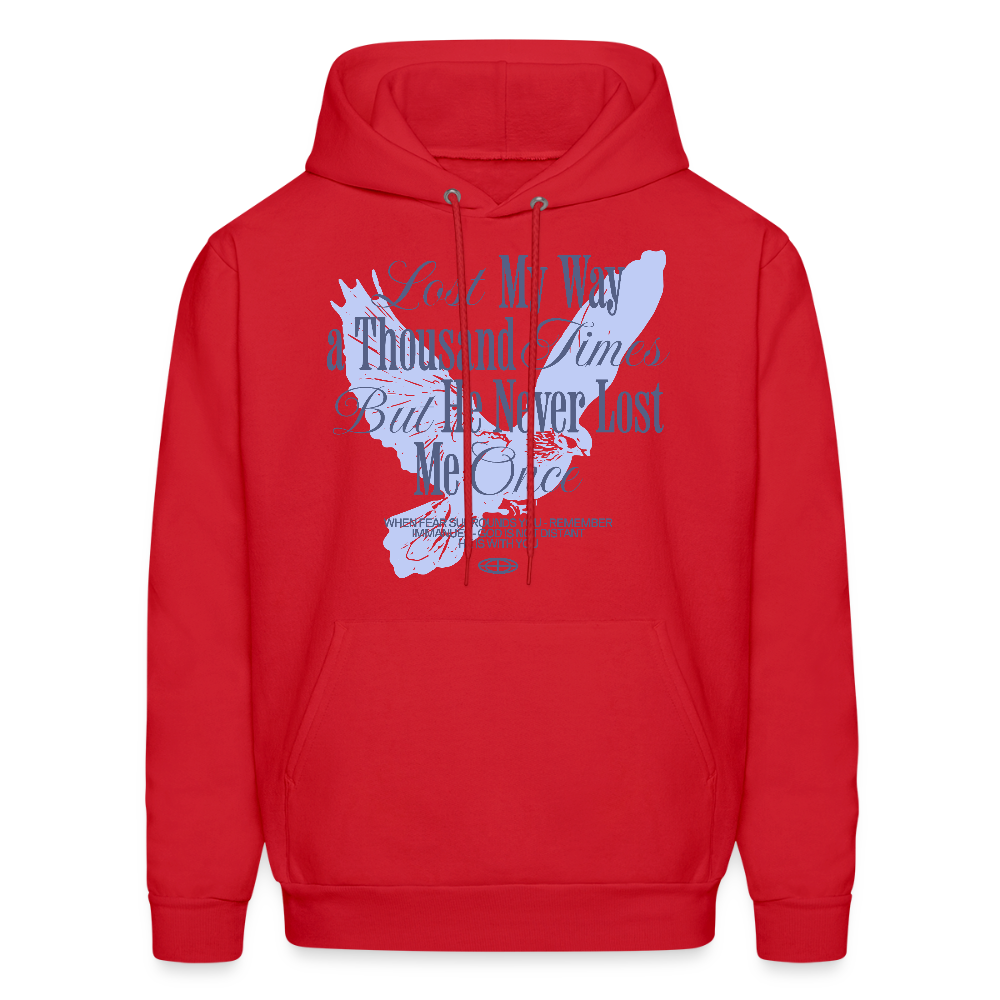 God is with Us - Men's Hoodie - red