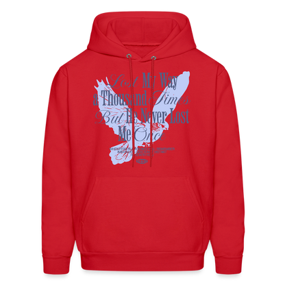 God is with Us - Men's Hoodie - red
