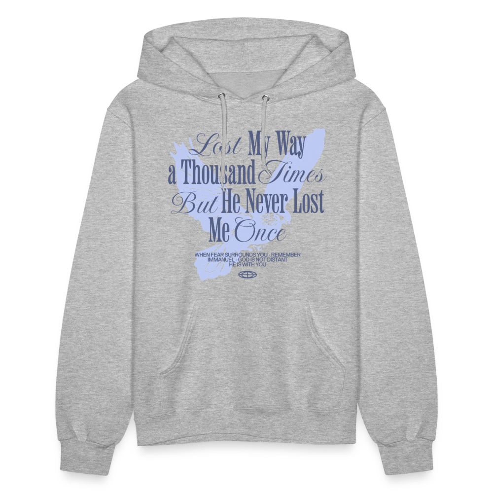 God is with Us - Women's Hoodie - heather gray