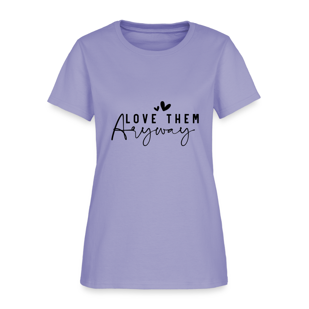 Love - Women's T-Shirt - lavender