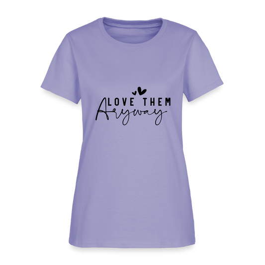 Love - Women's T-Shirt - lavender