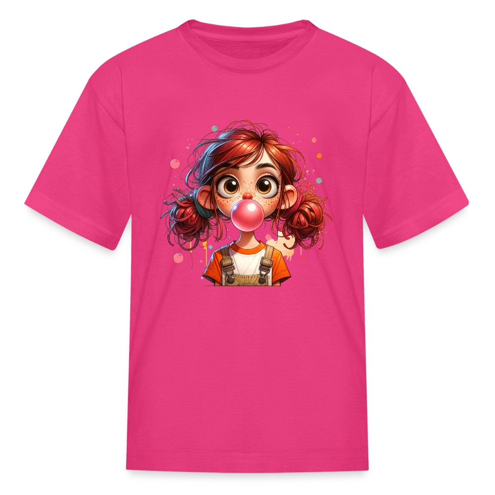 Silly girl - Kids' T-Shirt - fuchsia