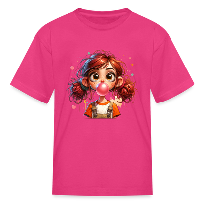 Silly girl - Kids' T-Shirt - fuchsia