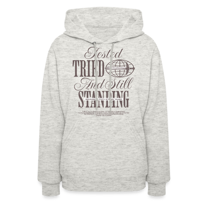 Still Standing - Women's Hoodie - heather oatmeal