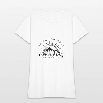 Faith Can - Women's T-Shirt - white