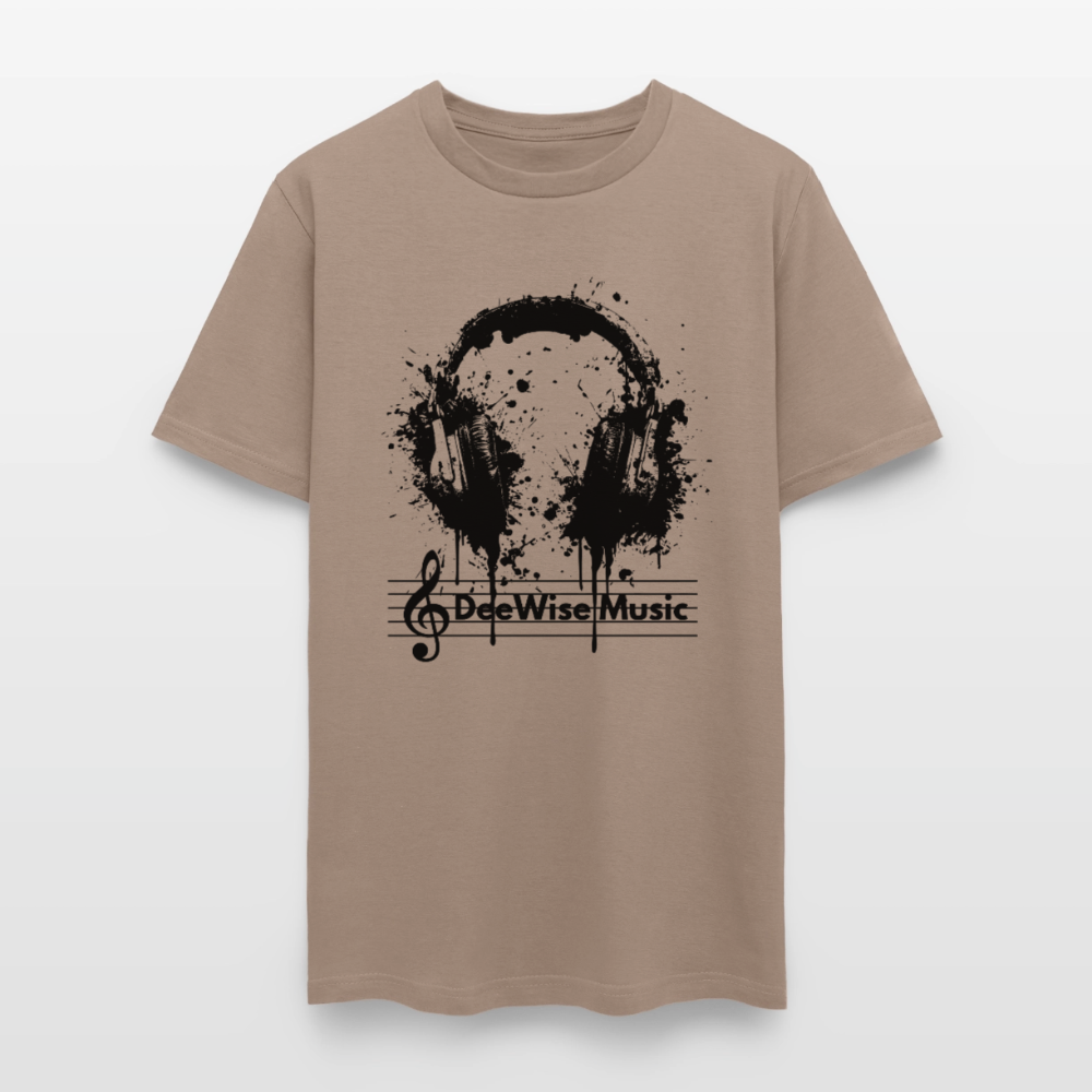 DeeWise Music - Headphones T-Shirt - safari