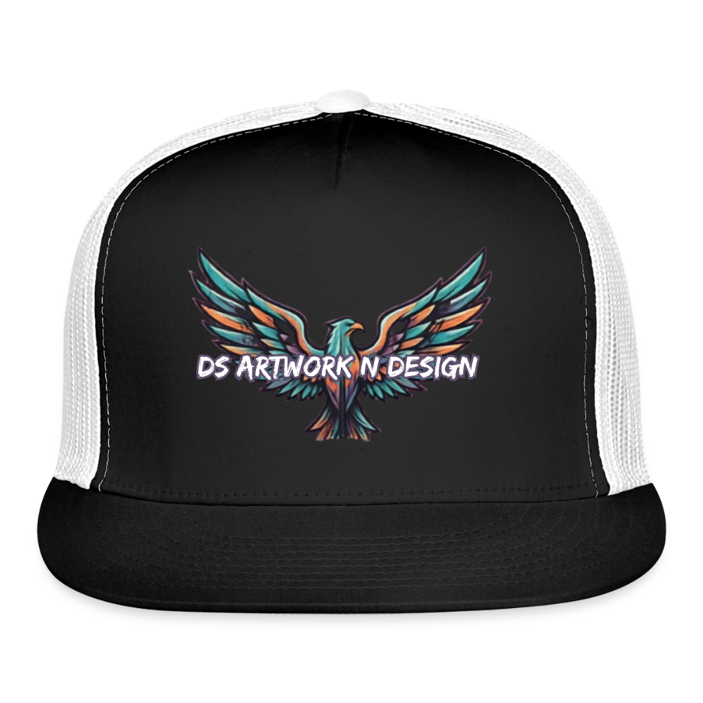 Graffiti Eagle - Trucker Hat - black/white