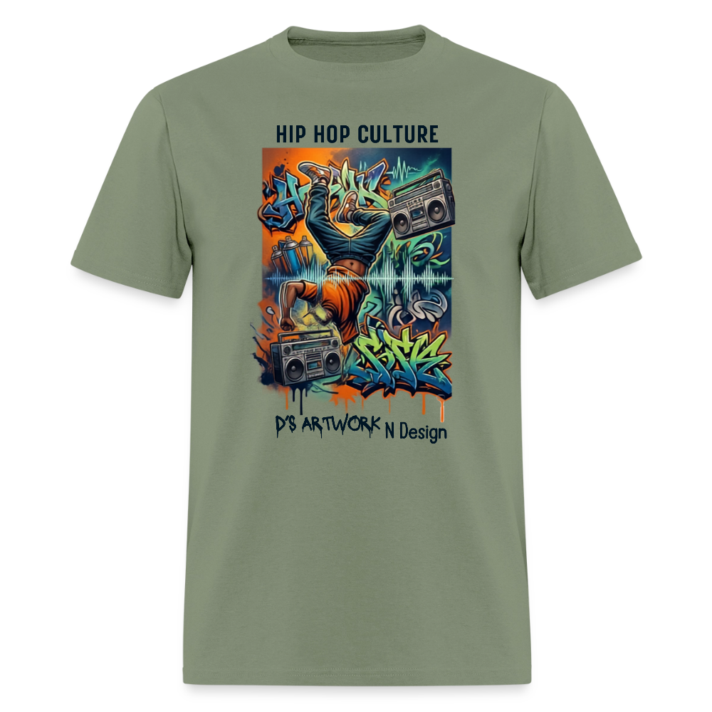 Hip Hop Culture - Men's T-Shirt - military green