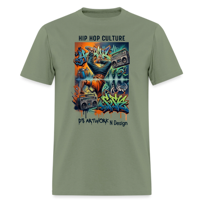 Hip Hop Culture - Men's T-Shirt - military green