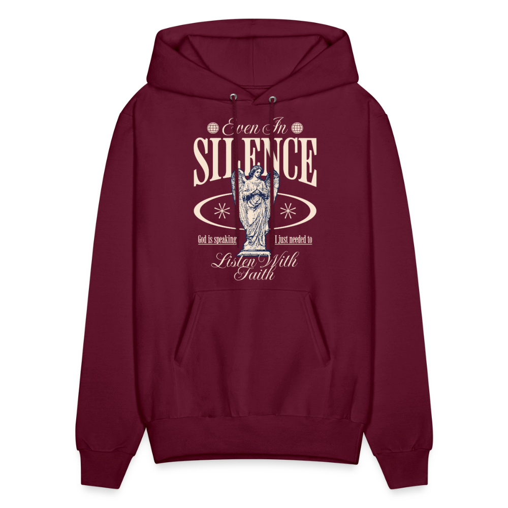 God Speaks - Men's Hoodie - burgundy