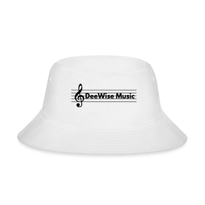DeeWise Music - Bucket Hat - white