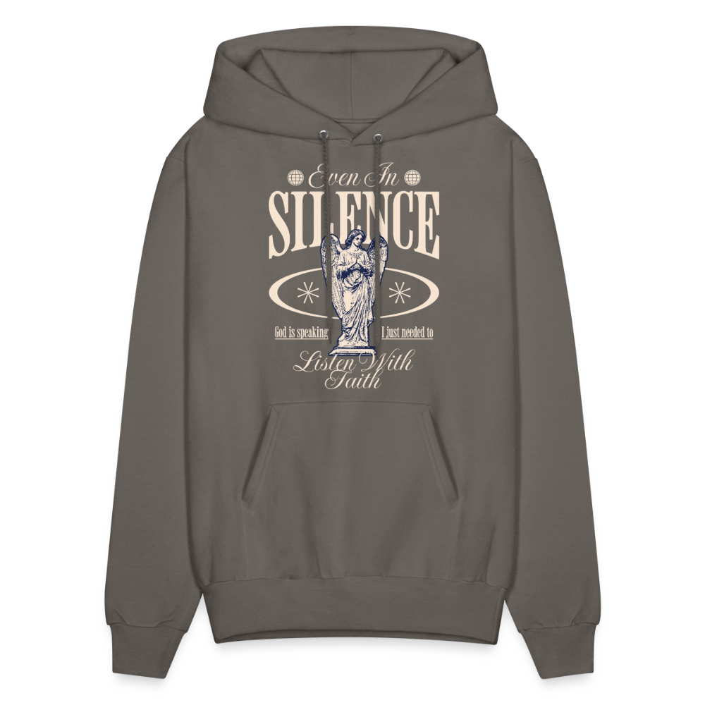 God Speaks - Men's Hoodie - asphalt gray