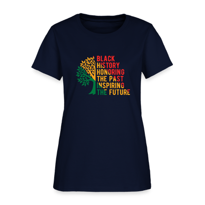 Black History - Women's T-Shirt - navy