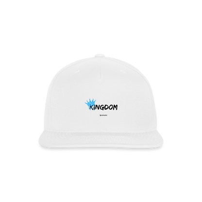 Kingdom Business - Snapback Baseball Cap - white