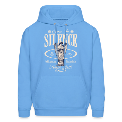 God Speaks - Men's Hoodie - carolina blue