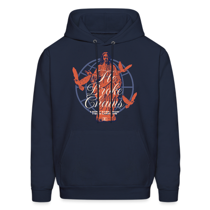 Chains Broken - Men's Hoodie - navy