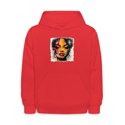 Pop Culture Woman 2 - Kids' Hoodie - red