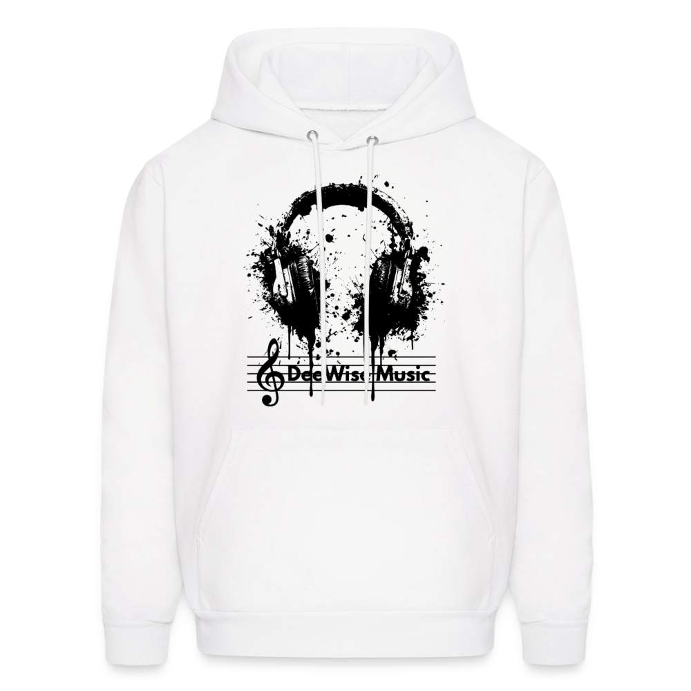 DeeWise Music - Men's Hoodie - white