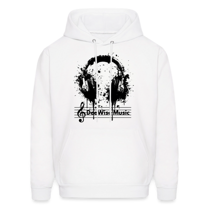 DeeWise Music - Men's Hoodie - white