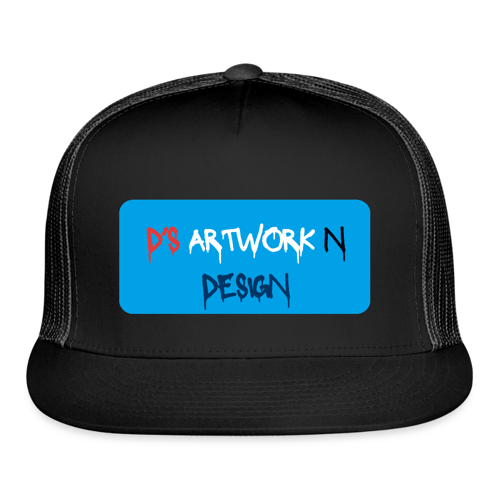 DS Graffiti - Trucker Hat - black/black