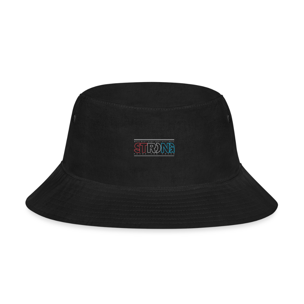 Stay Strong - Bucket Hat - black